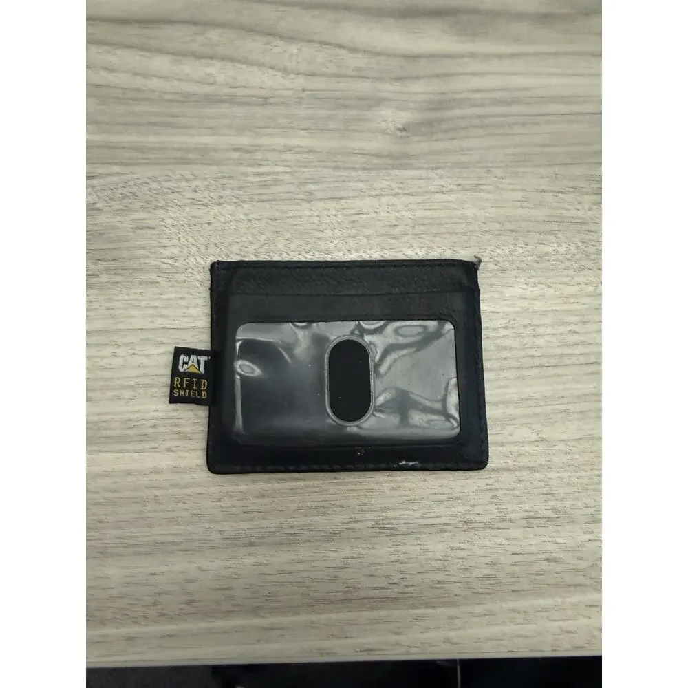 CAT Leather Wallet Set